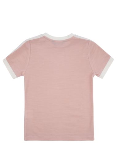 Bilde av WoolLand Vesterålen T-shirt kids Rose Smoke